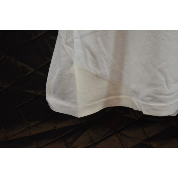 Kitsilano Brewing Company Ltd. Large White Shirt Cotton Vtg Just Brew It - Picture 2 of 12